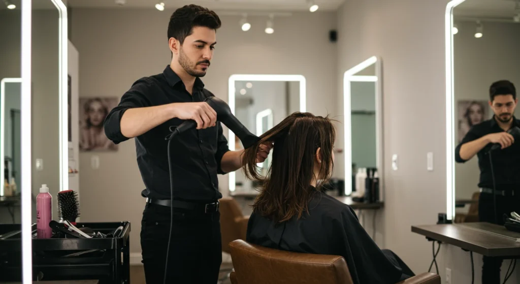 Blow dry