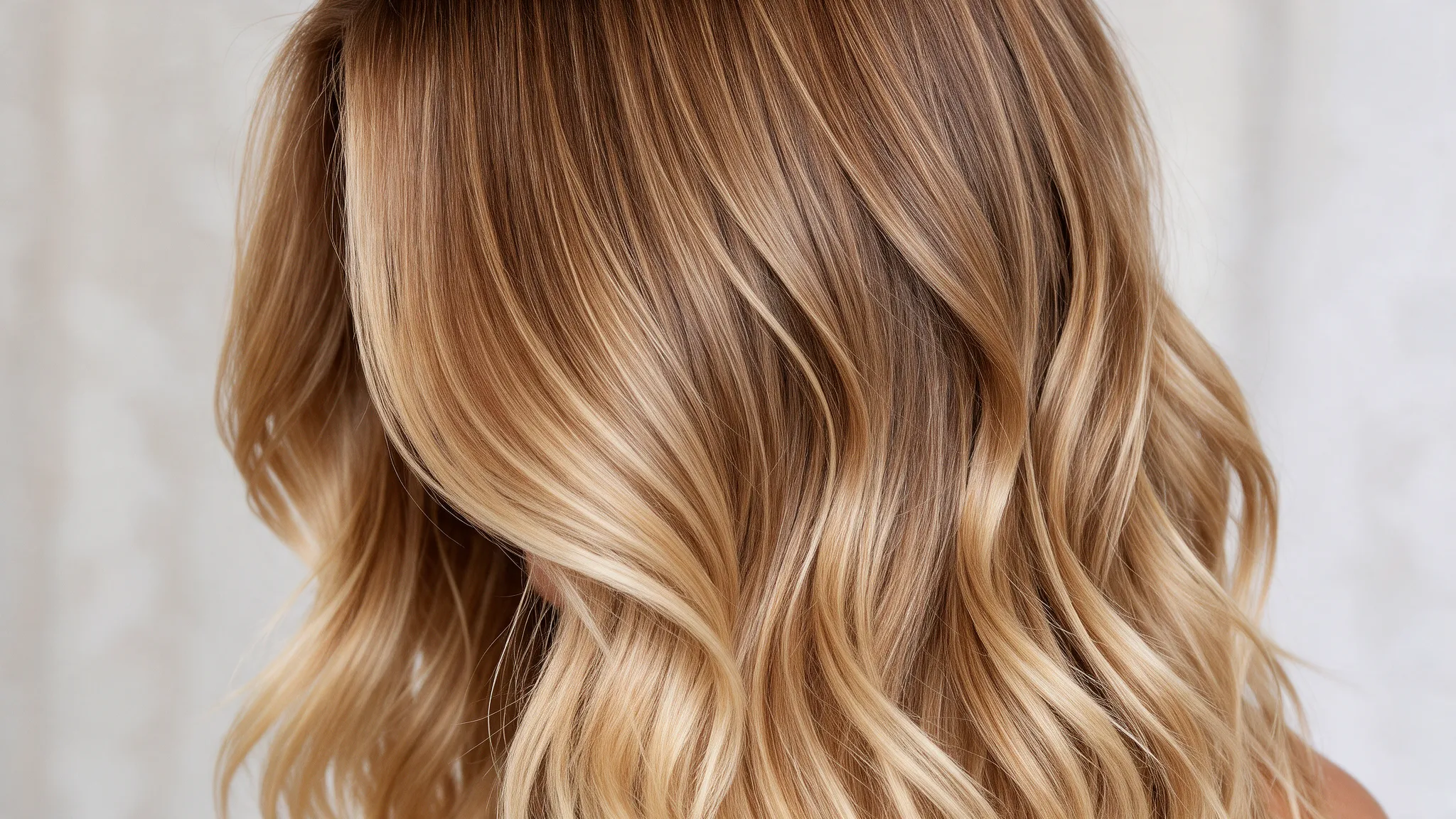 Close-up of professional hair styling and beauty treatment