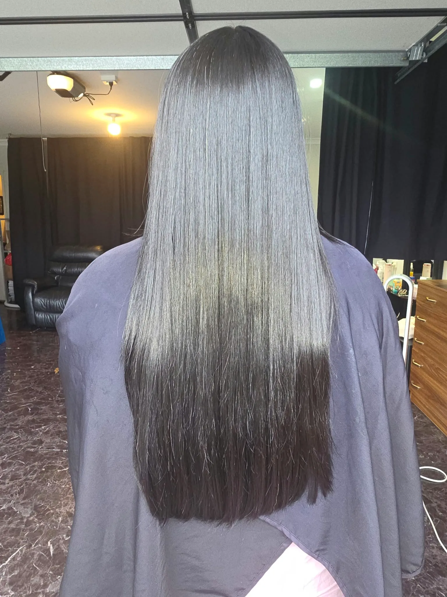 Hair after treatment